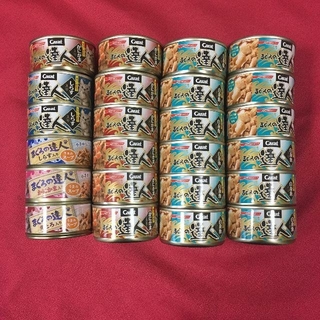 ニッシンペットフード(日清ペットフード)の日清ペットフード  まぐろの達人 6種24缶セット(猫)