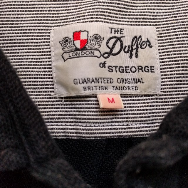 The DUFFER of ST.GEORGE(ザダファーオブセントジョージ)のダファー　ポロシャツ　M メンズのトップス(ポロシャツ)の商品写真