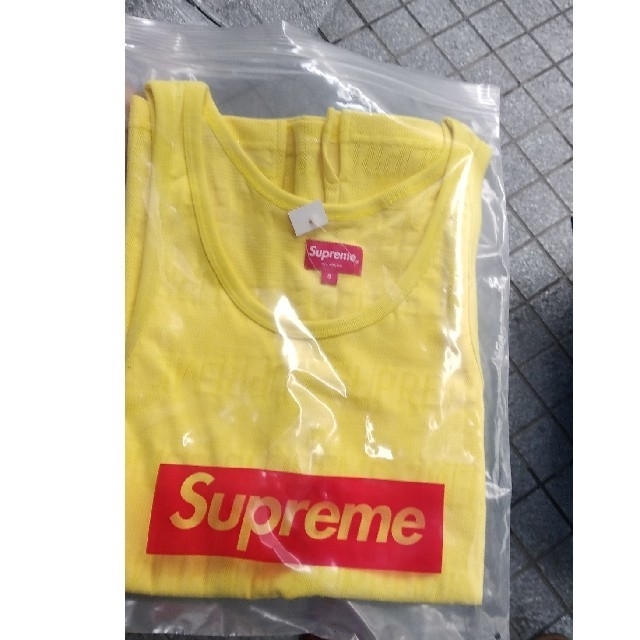 Supreme(シュプリーム)のsupreme mesh stripe tank top メンズのトップス(タンクトップ)の商品写真