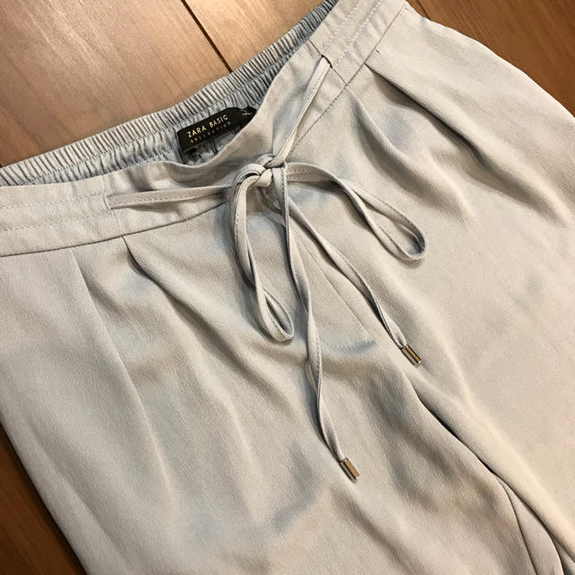 ZARA(ザラ)のな様専用    ZARA ジョガーパンツ 水色 レディースのパンツ(カジュアルパンツ)の商品写真