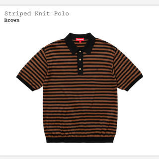 シュプリーム(Supreme)のsupreme knit polo XL(ポロシャツ)