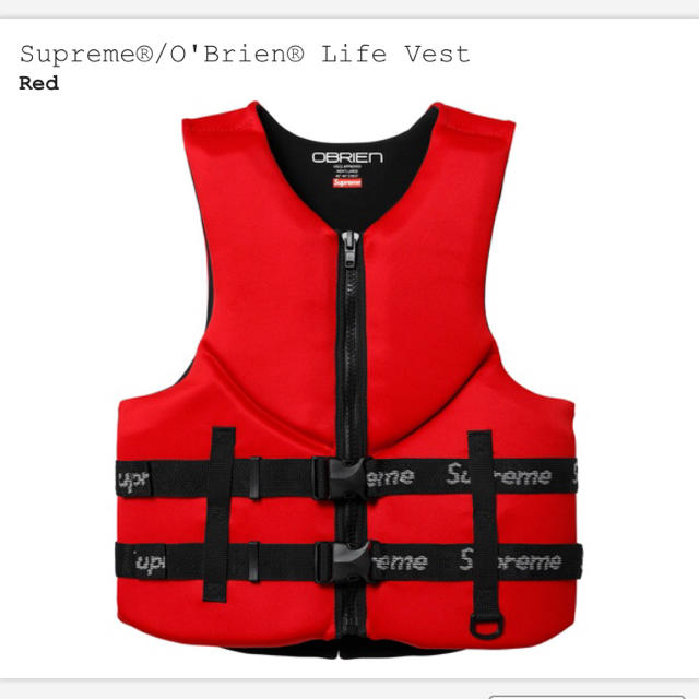 Supreme(シュプリーム)のMサイズ supreme O'Brien@ Life Vest レディースのトップス(その他)の商品写真