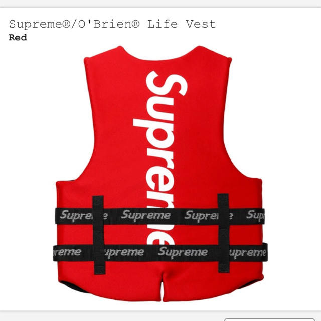 Supreme(シュプリーム)のMサイズ supreme O'Brien@ Life Vest レディースのトップス(その他)の商品写真