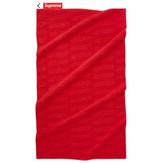 シュプリーム(Supreme)のSupreme Debossed Beach Towel Red(その他)