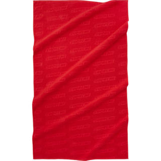 シュプリーム(Supreme)の【大特価】Debossed Logo Beach Towel【カラー】red(タオル/バス用品)