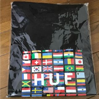 ハフ(HUF)のHUF Tシャツ メンズTシャツ 新品 HUF フラッグ Tシャツ S メンズ(Tシャツ/カットソー(半袖/袖なし))