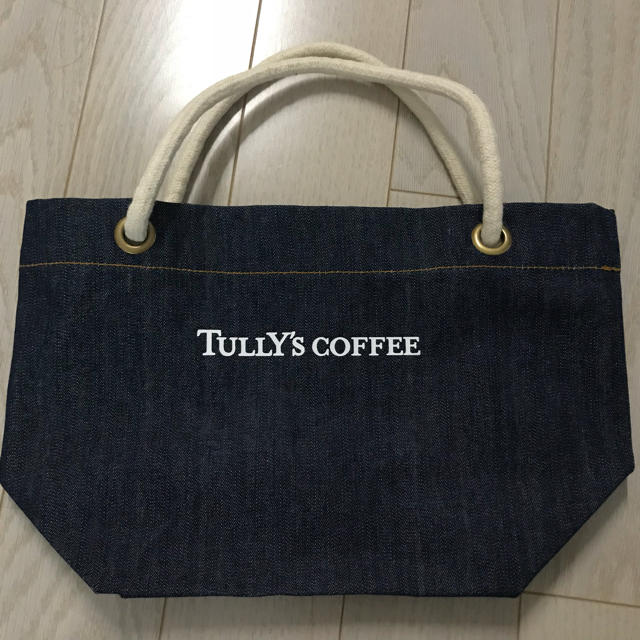 TULLY'S COFFEE(タリーズコーヒー)のタリーズ デニム トートバッグ レディースのバッグ(トートバッグ)の商品写真