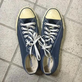 コンバース(CONVERSE)のコンバース 青 紺 converse(スニーカー)