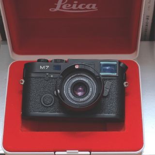 ライカ(LEICA)のLeica M7 0.72 Japan エディション  ブラック レンズセット(フィルムカメラ)