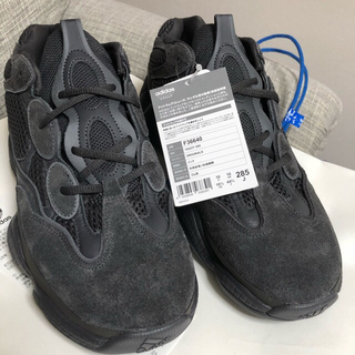 アディダス(adidas)のadidas YEEZY 500 black イージー ブラック 28.5(スニーカー)