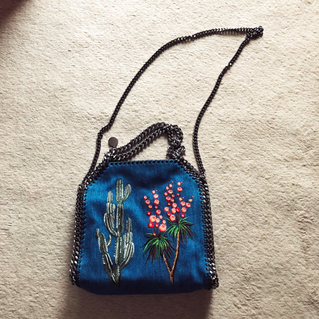 stella mccartney ショルダー トート バッグ 刺繍 ファラベラ