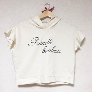 マジェスティックレゴン(MAJESTIC LEGON)のMAJESTIC LEGON ロゴパーカートップス(Tシャツ(半袖/袖なし))