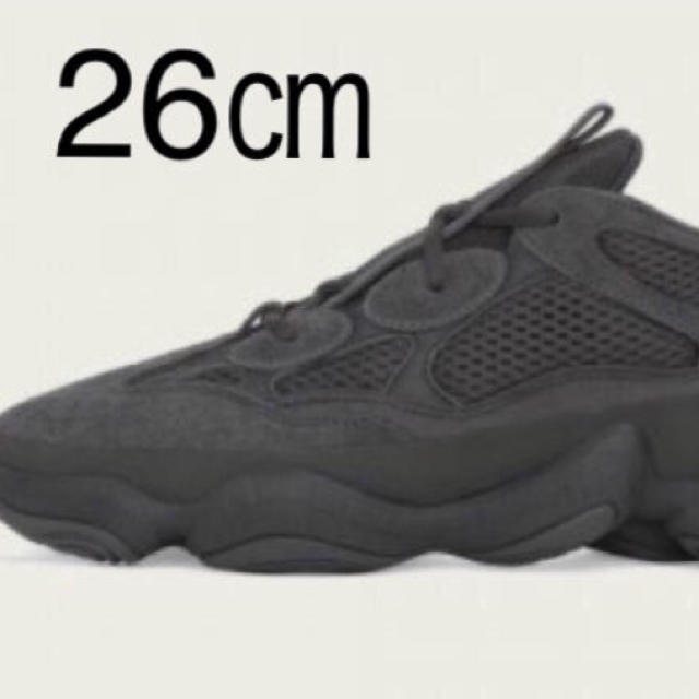 東京販売 yeezy500 26cm ユーティリティブラック F16ユーティリティブラック