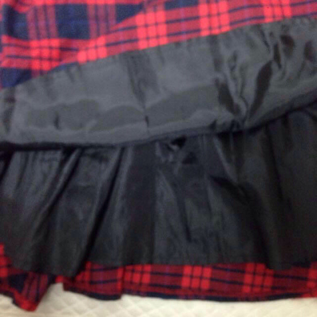 WEGO(ウィゴー)のWEGO チェックスカート レディースのスカート(ひざ丈スカート)の商品写真
