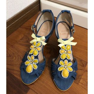 ダイアナ(DIANA)の[最終値下げ]デニム生地 オシャレサンダル👠(サンダル)