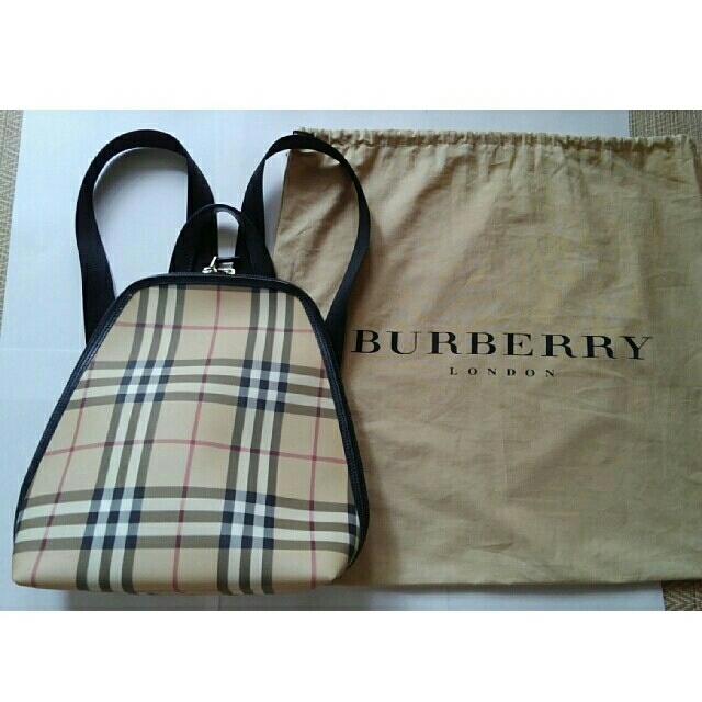 BURBERRY(バーバリー)の希少 BURBERRY LONDON  リュック 正規品　バーバリー  レディースのバッグ(リュック/バックパック)の商品写真