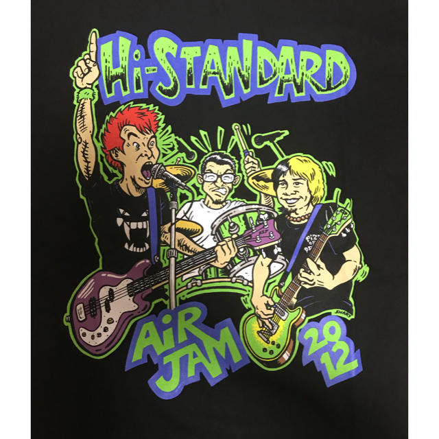 HIGH!STANDARD(ハイスタンダード)の未使用品■Hi-STANDARD（ハイ-スタンダード）Tシャツ Mサイズ エンタメ/ホビーのタレントグッズ(ミュージシャン)の商品写真