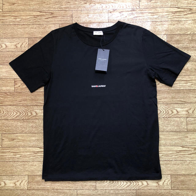 Mサイズ Saint Laurent Paris サンローラン ロゴ Tシャツ