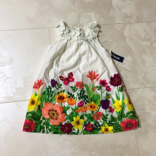 オールドネイビー(Old Navy)のOLD NAVY オールドネイビー 花柄ワンピース18-24(ワンピース)