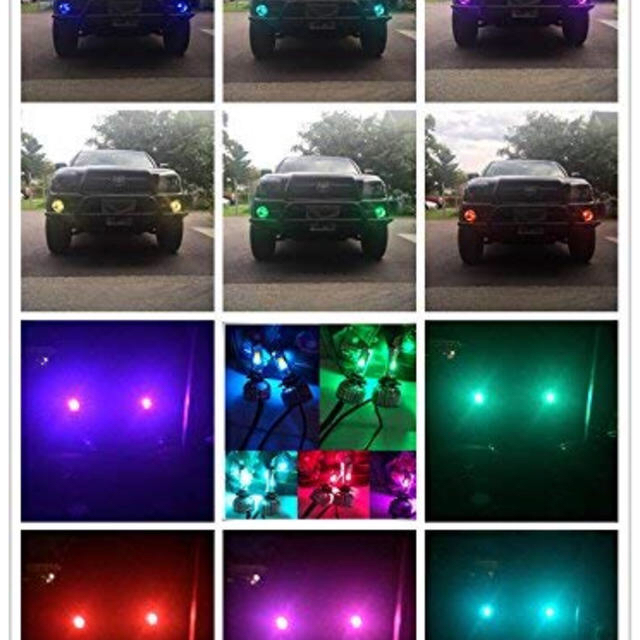 SUPAREE正規品 H8･H11兼用 RGB LED ヘッドライト 1