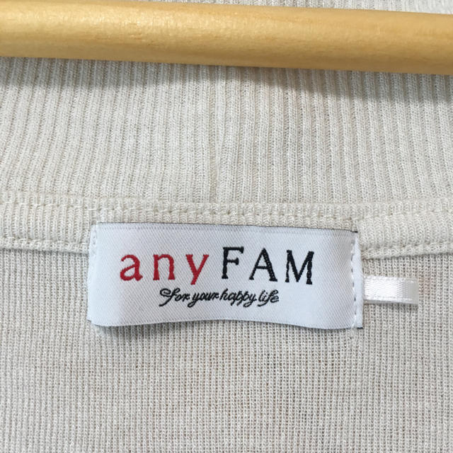 anyFAM(エニィファム)のany FAM Wフライス ドルマンカーディガン レディースのトップス(カーディガン)の商品写真