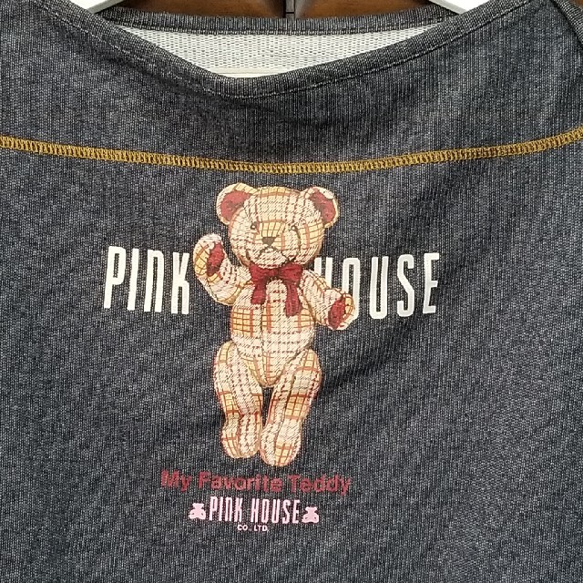 PINK HOUSE(ピンクハウス)のピンクハウス　ボートネックトレーナーL レディースのトップス(トレーナー/スウェット)の商品写真