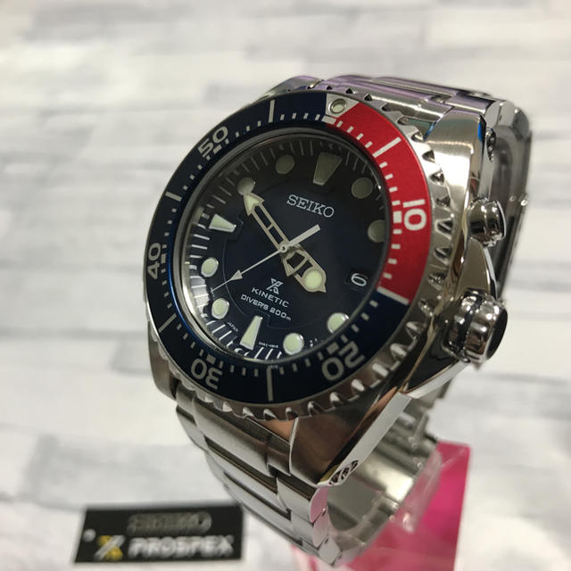 美品 SEIKO KINETIC PROSPEX 200M