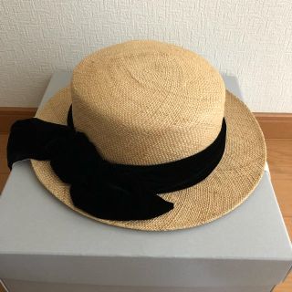 H.P.FRANCE - sugri ドゥーブルメゾン no.11コラボ ストローハット