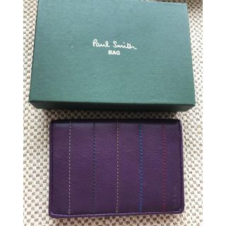 ポールスミス(Paul Smith)のカード、名刺、 定期入れ ケースpaul smithポール スミス(名刺入れ/定期入れ)