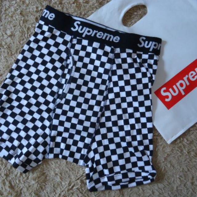 Supreme(シュプリーム)のSupreme Hanes Checker Boxer Briefsシュプリーム メンズのアンダーウェア(ボクサーパンツ)の商品写真