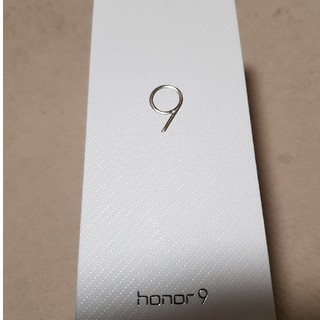 アンドロイド(ANDROID)のHUAWEI Honor9 ミッドナイトブラック SIMフリー 新品 未開封(スマートフォン本体)
