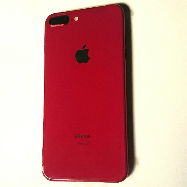 見つけた人ラッキー！ SIMフリー iPhone 8 Plus 64GB red 赤 新品未