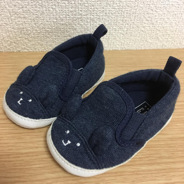 babyGAP(ベビーギャップ)のプレシューズ 美品 キッズ/ベビー/マタニティのベビー靴/シューズ(~14cm)(スニーカー)の商品写真