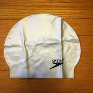 スピード(SPEEDO)の新品 未使用 speedo スイミング シリコン キャップ 送料込(マリン/スイミング)