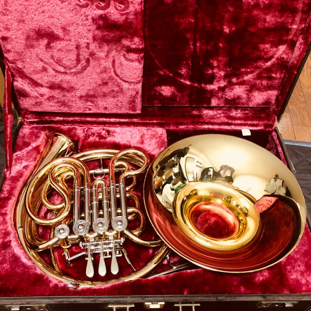 美品!音出し・簡易確認済み!】YHR-87D ヤマハフルダブルホルン 美品!音出し・簡易確認済み!】YHR-87D ヤマハフルダブルホルン