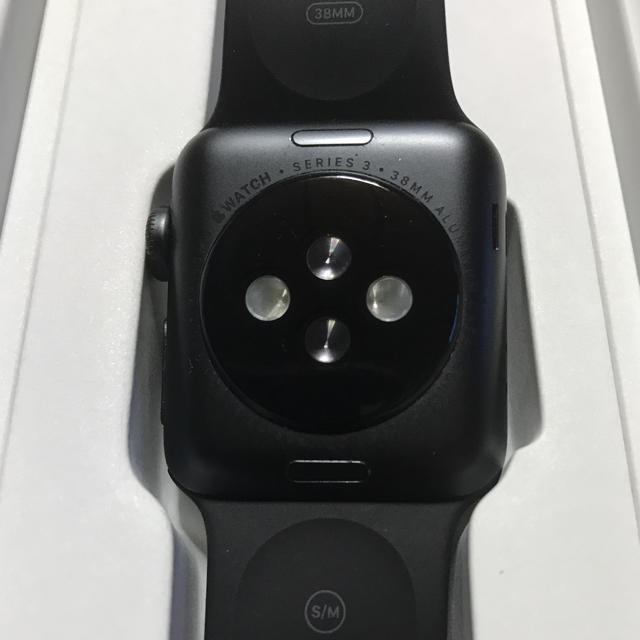 Apple Watch(アップルウォッチ)の(美品) Apple Watch series3 38mm gps エンタメ/ホビーのエンタメ その他(その他)の商品写真