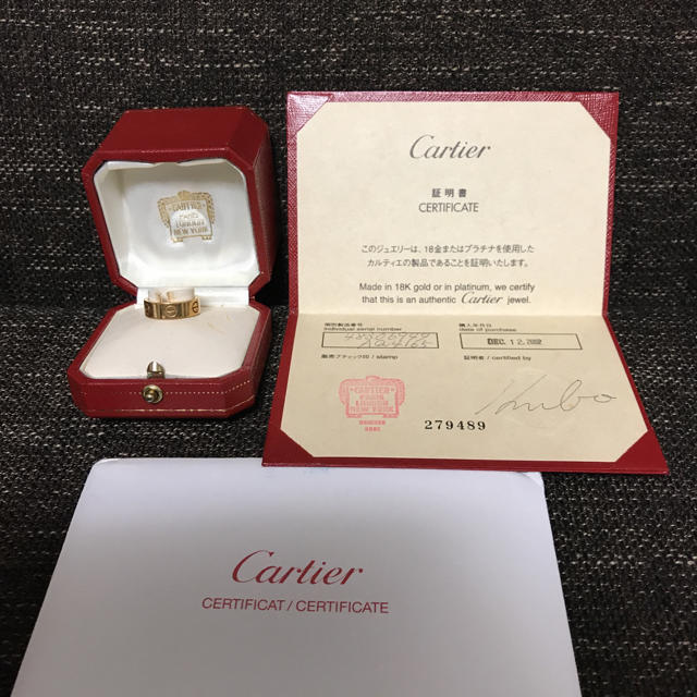 Cartier(カルティエ)のカルティエ ラブリング ゴールド9号 レディースのアクセサリー(リング(指輪))の商品写真