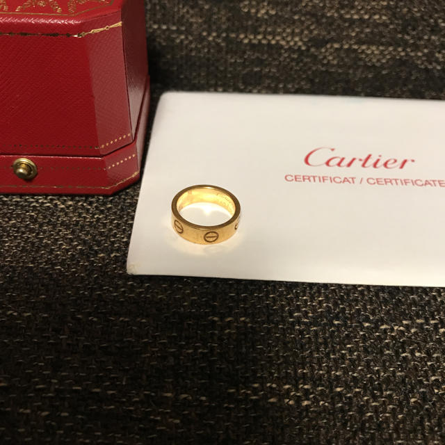 Cartier(カルティエ)のカルティエ ラブリング ゴールド9号 レディースのアクセサリー(リング(指輪))の商品写真