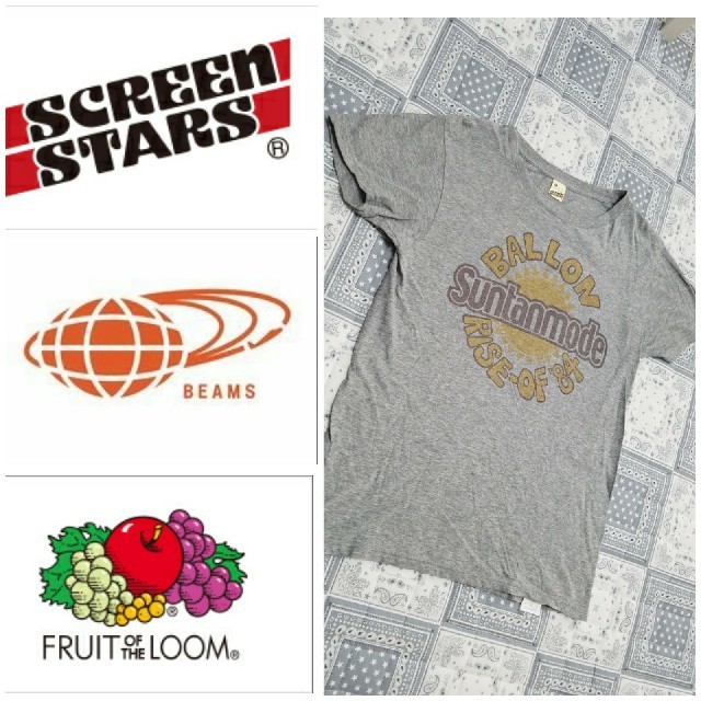 BEAMS(ビームス)のヴィンテージ感漂ってます】SCREEN STARS　Tシャツ/BEAMS メンズのトップス(Tシャツ/カットソー(半袖/袖なし))の商品写真