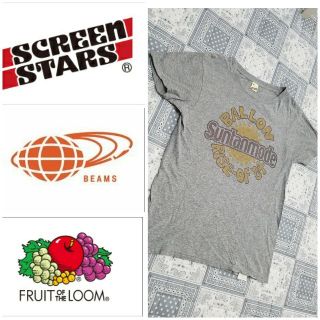 ビームス(BEAMS)のヴィンテージ感漂ってます】SCREEN STARS　Tシャツ/BEAMS(Tシャツ/カットソー(半袖/袖なし))