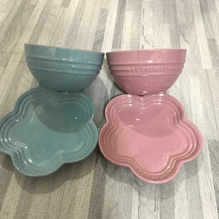 ルクルーゼ(LE CREUSET)のル・クルーゼ ペア食器☆訳あり☆(食器)