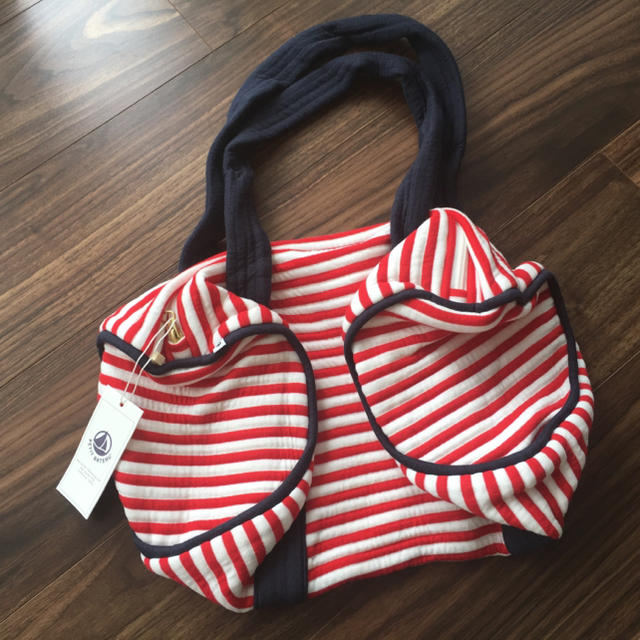 PETIT BATEAU(プチバトー)の新品 プチバトーノベルティバック レディースのバッグ(トートバッグ)の商品写真