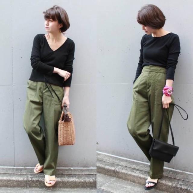 FRAMeWORK - 金子綾×FRAMeWORK 2WAY カシュクール カットソー