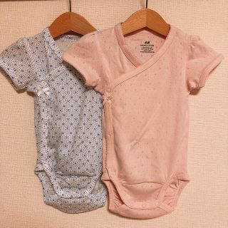 エイチアンドエム(H&M)の新品 H&Mロンパース  70(ロンパース)