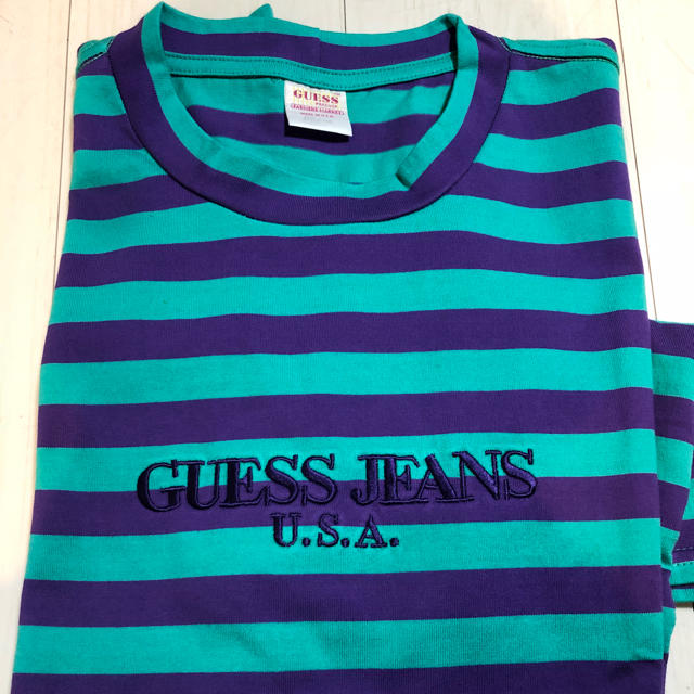 GUESS(ゲス)のguess farmers marcket tシャツ Lサイズ メンズのトップス(Tシャツ/カットソー(半袖/袖なし))の商品写真
