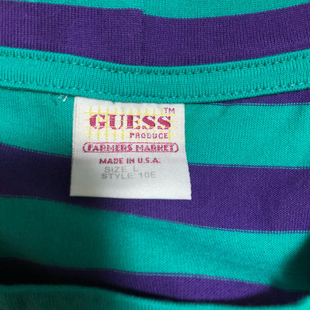 GUESS(ゲス)のguess farmers marcket tシャツ Lサイズ メンズのトップス(Tシャツ/カットソー(半袖/袖なし))の商品写真