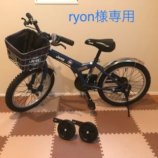 ジープ(Jeep)の« ryon様専用ページ »Jeep 子供用自転車 18インチ  [中古](自転車本体)