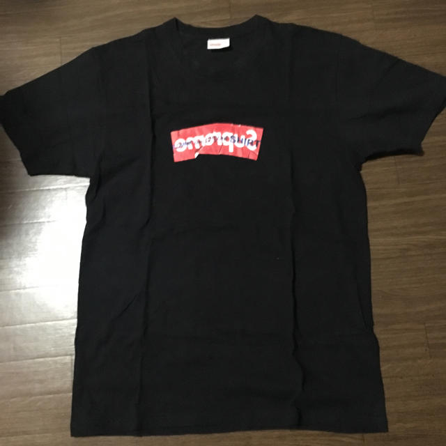 商品販売 supreme コムデギャルソンコラボTシャツボックスロゴ | www