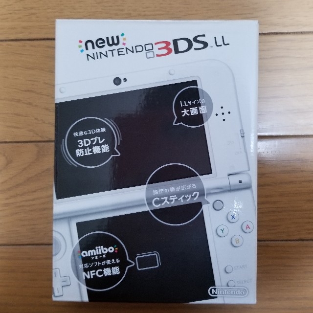 new NINTENDO任天堂　3DS LL　パールホワイト