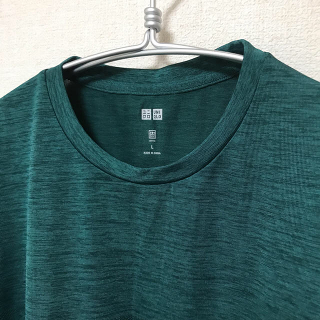 UNIQLO(ユニクロ)の夏でも一枚でオシャレに★シャドーカモフラドライTシャツ ユニクロUNIQLO メンズのトップス(Tシャツ/カットソー(半袖/袖なし))の商品写真